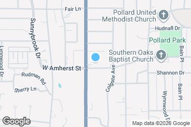 Map image of the property - 114 E Amherst Dr