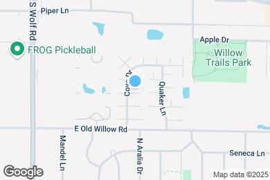 Map image of the property - 1417 Cove Dr