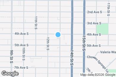 Map image of the property - 406 13th St S