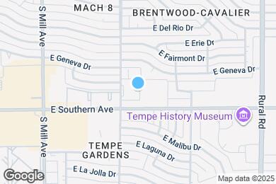 Map image of the property - 3214 S El Camino Dr