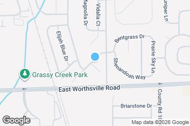 Map image of the property - 1885 Evergold Cir