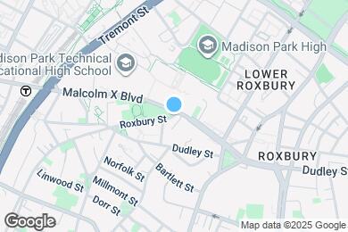 Map image of the property - 128 Roxbury St