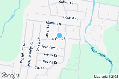 Map image of the property - 1824 Walking Dr