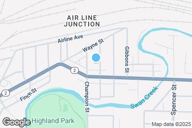 Map image of the property - 180 Eldred Ave