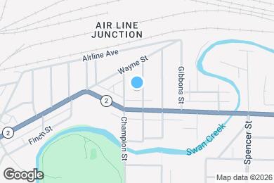 Map image of the property - 4015 Eastway St