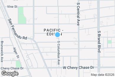 Map image of the property - 713 S Columbus Ave