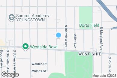 Map image of the property - 41 N Brockway Ave