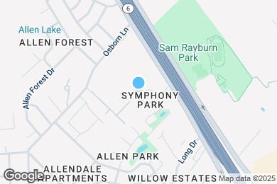 Map image of the property - 2637 Symphony Park Dr