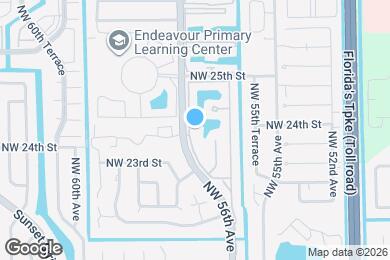 Map image of the property - Sunny Lake Apartments