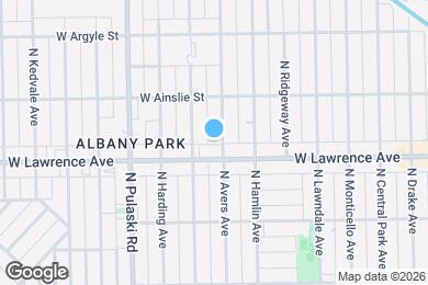 Map image of the property - 4810 N Avers Ave