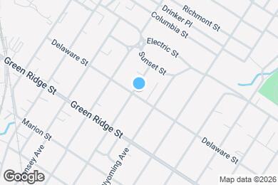 Map image of the property - 1702 Penn Ave