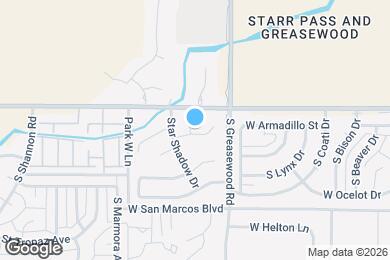 Map image of the property - 2542 W Sunstar Pl