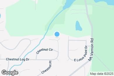 Map image of the property - 1985 Chestnut Log Dr