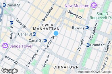 Map image of the property - 148 Baxter St