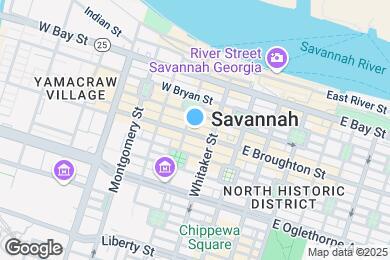 Map image of the property - 122 W Broughton St