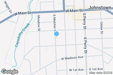 Map image of the property - 112 S Melcher St