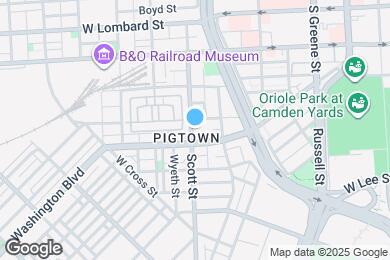 Map image of the property - 417 Scott St