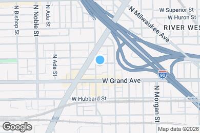 Map image of the property - 529 N Racine Ave