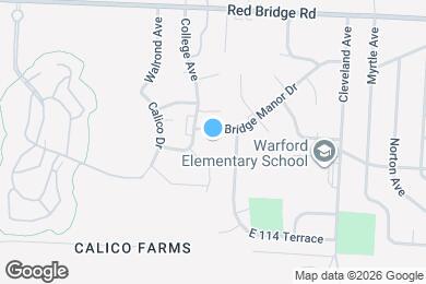 Map image of the property - 3317 Bridge Manor Dr