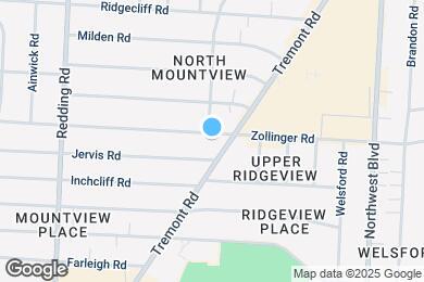 Map image of the property - 1915 Zollinger Rd