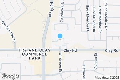 Map image of the property - Emory West Cypress