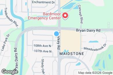 Map image of the property - 10918 Starkey Rd