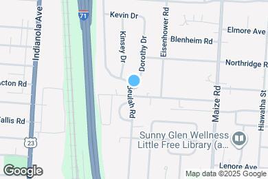 Map image of the property - 3680 Beulah Rd