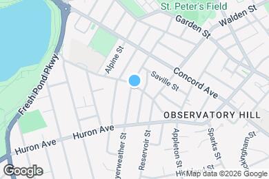 Map image of the property - 114 Fayerweather St