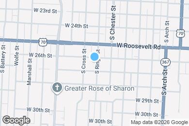 Map image of the property - 2610 S Ringo St