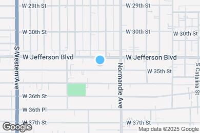 Map image of the property - 1457 W 35th St