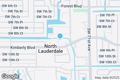 Map image of the property - 830 SW 74th Ter
