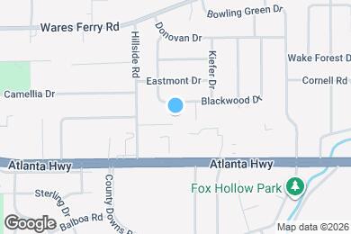 Map image of the property - 4365 Hillside Oaks