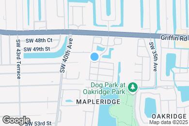 Map image of the property - 3824 SW 49th Pl