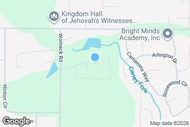 Map image of the property - 110 Trevers Lake Dr