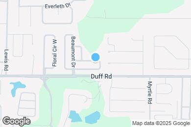 Map image of the property - 2607 Pine Valley Dr