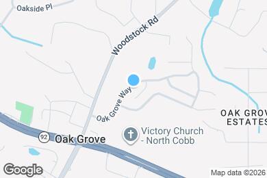 Map image of the property - 220 Oak Grove Way