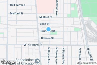 Map image of the property - 802 Brummel St