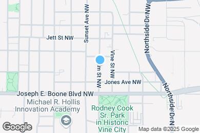 Map image of the property - 393 Elm St NW