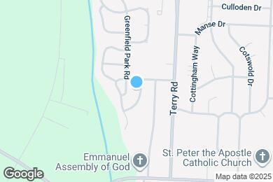 Map image of the property - 8906 Greenmoore Dr