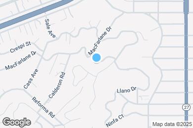 Map image of the property - 5187 Llano Dr