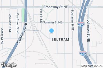 Map image of the property - 615 NE Taylor St