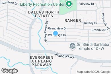 Map image of the property - 2720 Westridge Dr