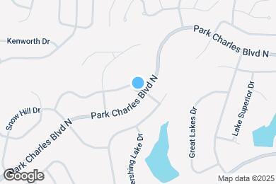 Map image of the property - 133 Park Charles Blvd S