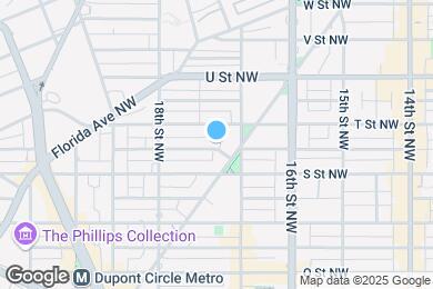 Map image of the property - 1715 Swann St NW