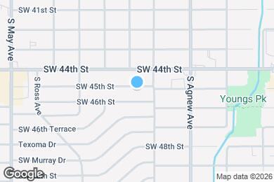 Map image of the property - 2520 SW 45th St