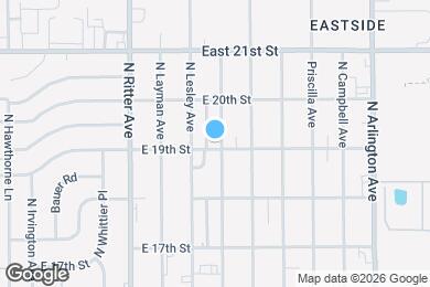 Map image of the property - 5652 E 19th St