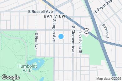 Map image of the property - 2847 S Herman St