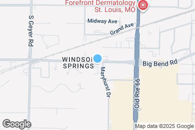 Map image of the property - 10824 Big Bend Rd