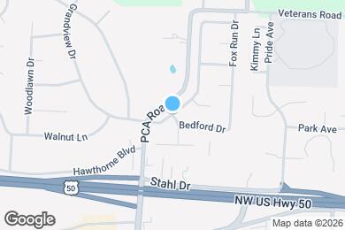 Map image of the property - 1505 Coventry Ct