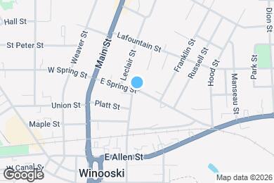 Map image of the property - 56 E Spring St